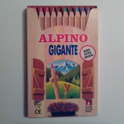 Lápices de colores Alpino Gigante 12