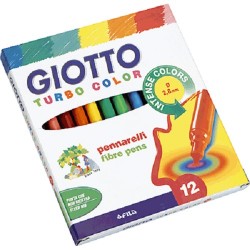 Rotuladores Giotto Turbo Color 12