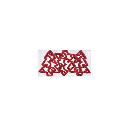 Caja Figuras Glitter Rojo (6 unidades)