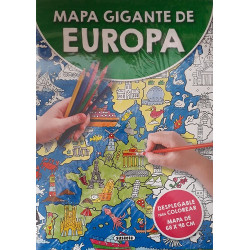 Mapa gigante de Europa