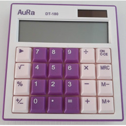 Calculadora Aura DT-180 Lila