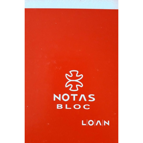Bloc de Notas Loan T-512/B