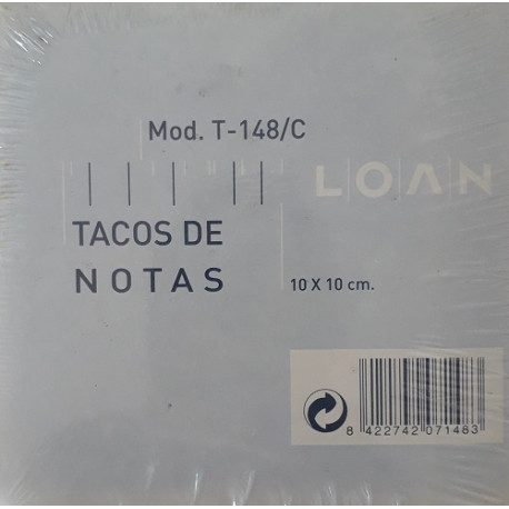 Tacos de Notas Loan Mod. T-148/C
