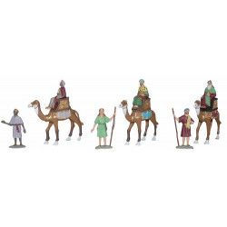 Reyes con Camellos 8cm Plástico