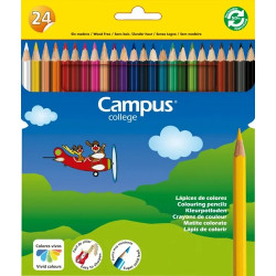 Lápices de colores Campus 24